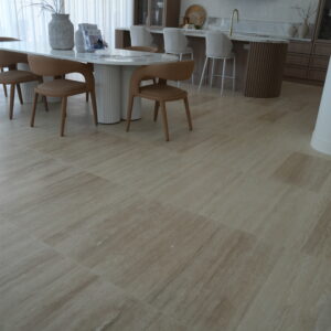 Ivory Light Travertine Vein Cut