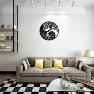 Metal Wall Art - Ying Yang