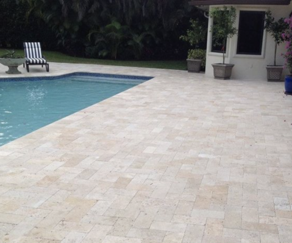 Linen Travertine Cobblestones