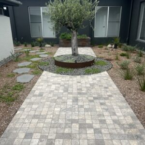 Silver Travertine Cobblestones