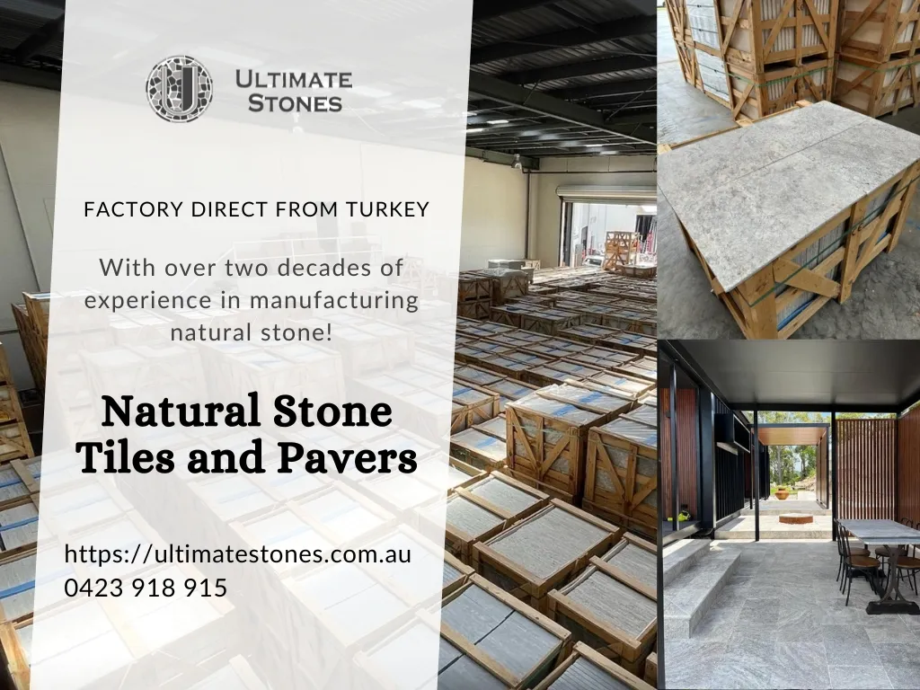 Natural Stone Pavers and Tiles from Turkey