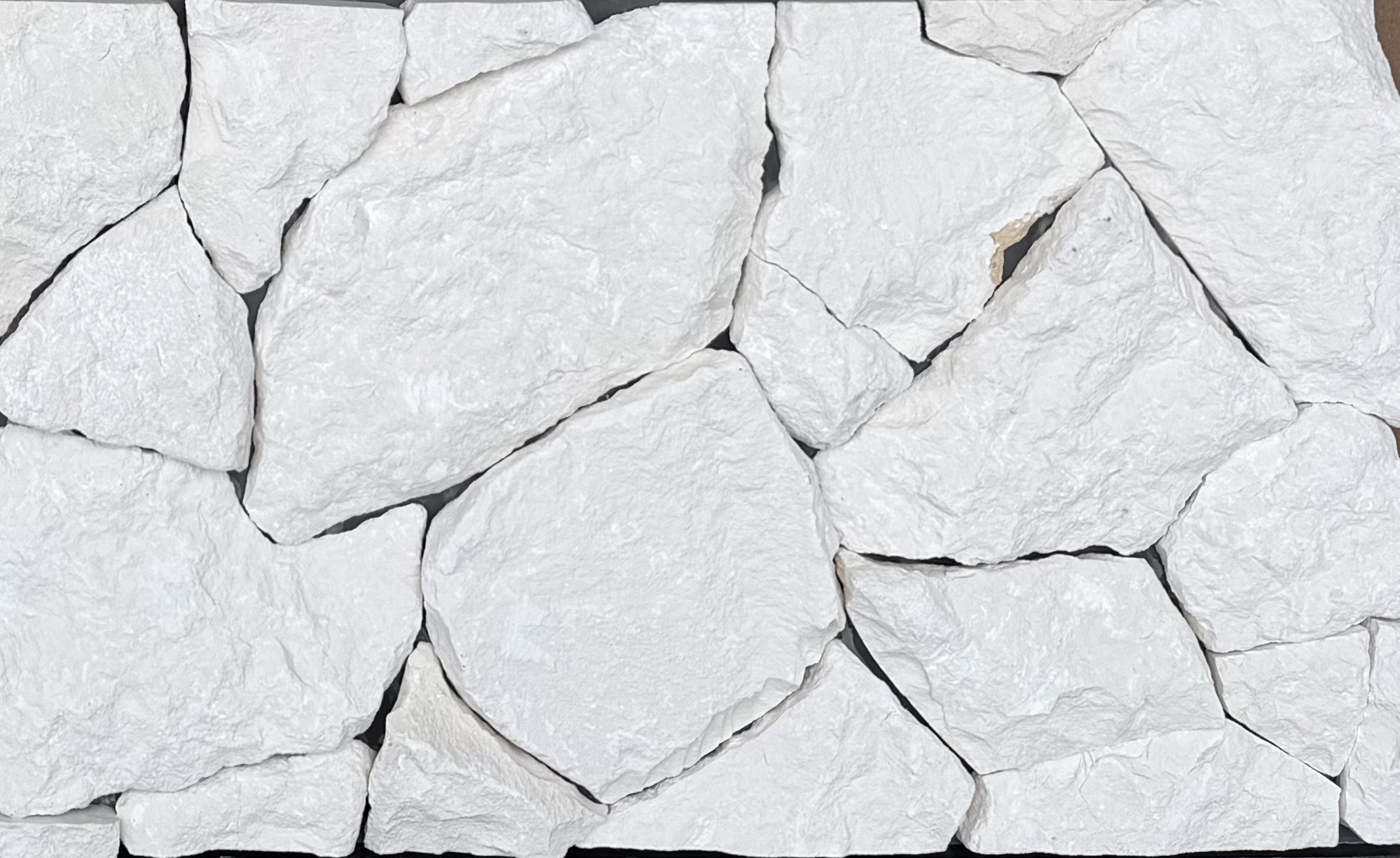 Beige Limestone Rockface Wall Cladding