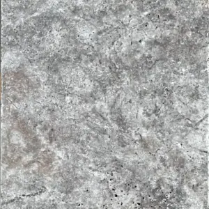 Titanium Silver Travertine Tiles / Pavers